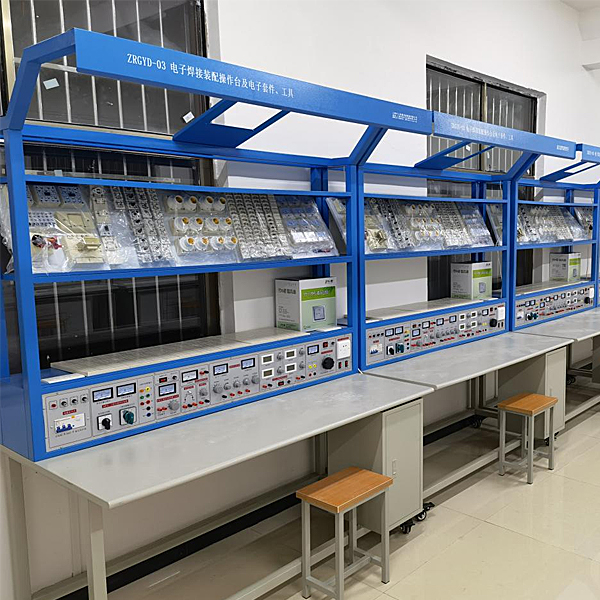 电子焊接装配及电子技术实验台(图1) 电子焊接装配及电子技术实验台,机械装配综合实验台