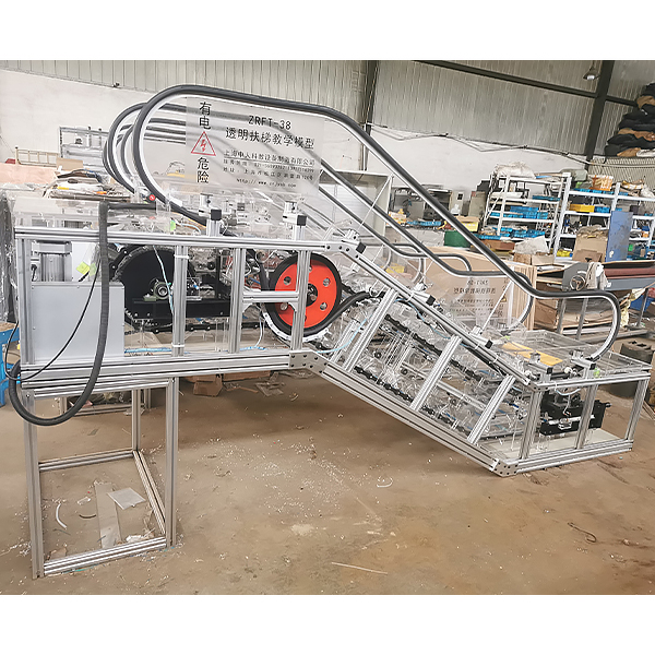 透明自动扶梯实验装置(图1) 透明自动扶梯实验装置,传感器与执行器示教实验装置