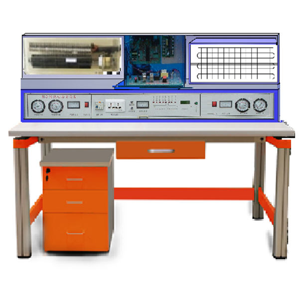 变频热泵空调实验装置,变频热泵空调实训平台